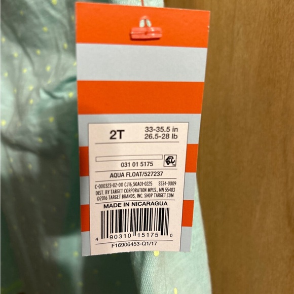 2 tops 1 great price!!! Cat & Jack size 2t. Both are new with tags - Picture 3 of 8